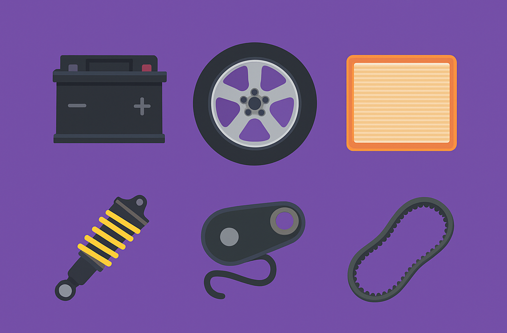 Top 10 Car Spare Parts Every Delhi Driver Must Keep Handy