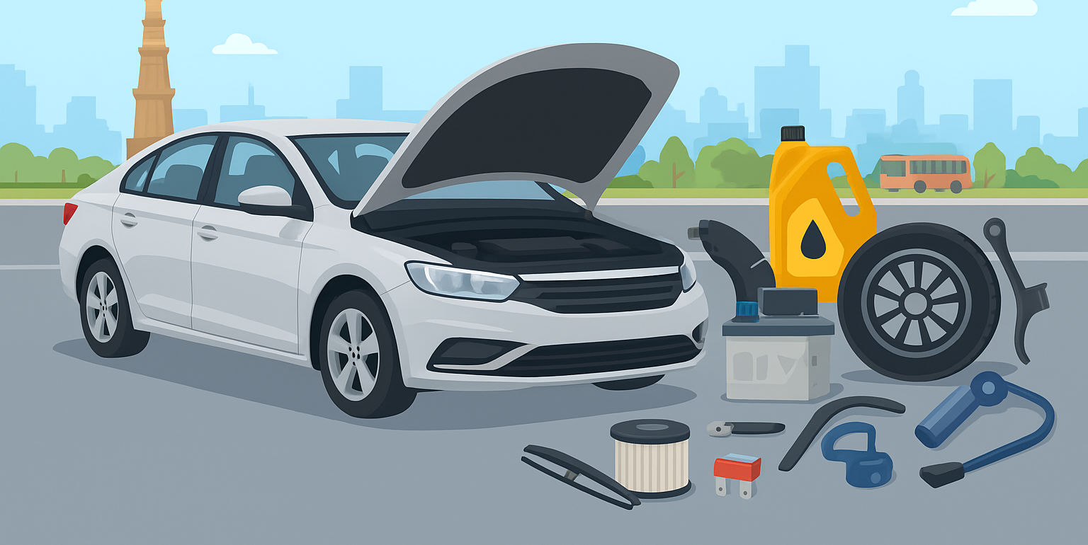 10 Must-Have Car Spare Parts in Delhi Every Driver Should Keep